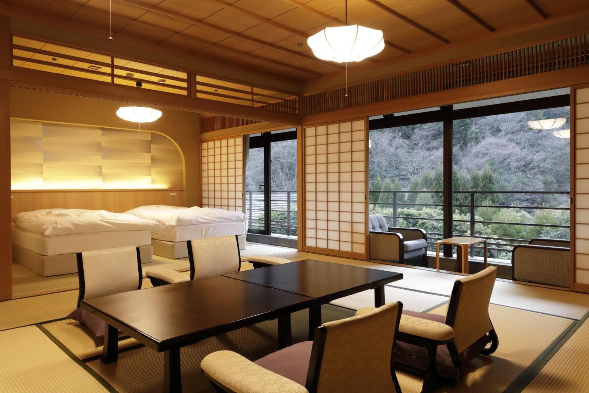 Oku Yugawara Sansuirou Hotel Exterior foto
